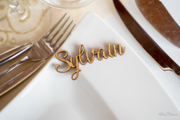 Porte nom decoration de mariage
