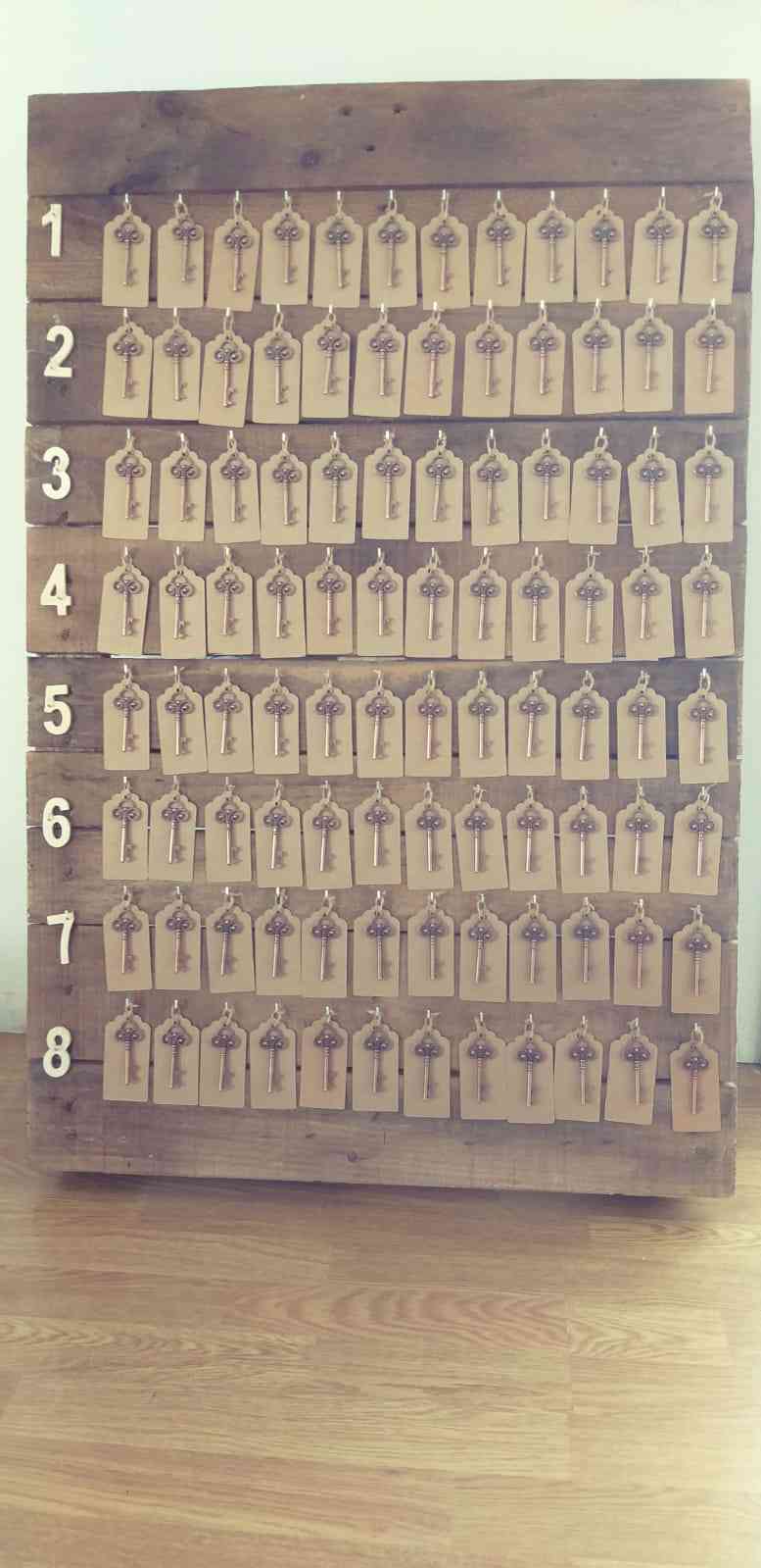 Plan de table vintage