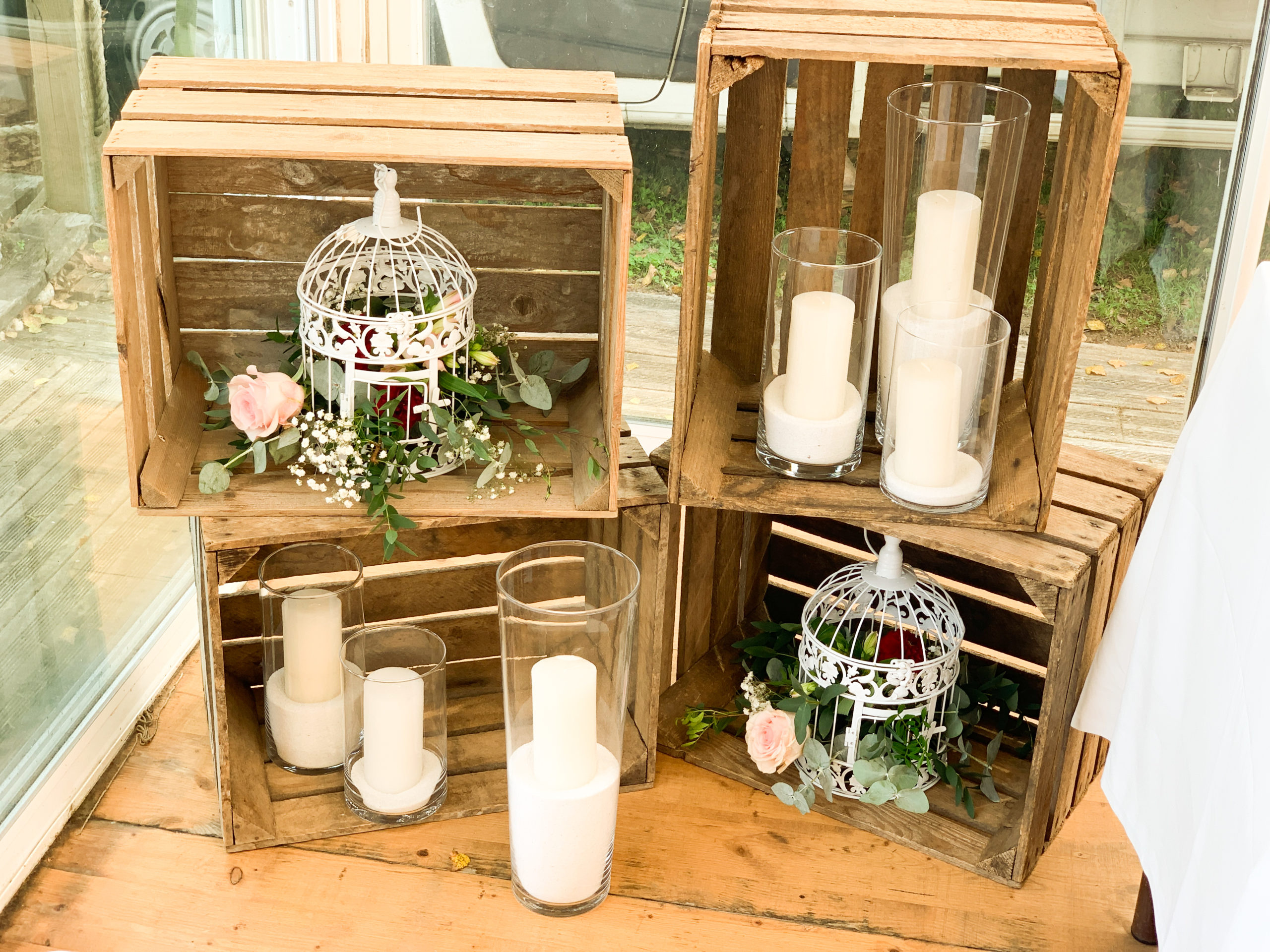 Décoration mariage champêtre