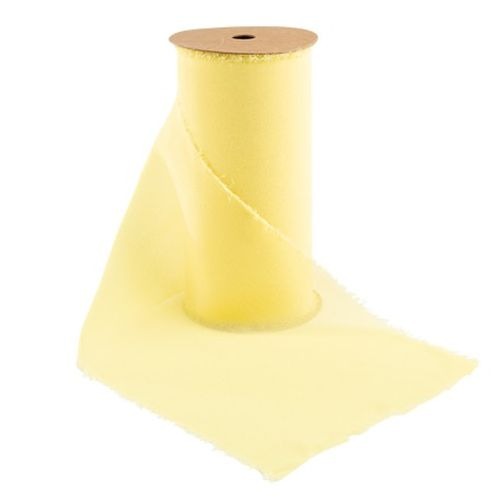 Chemin de Table Mousseline Jaune