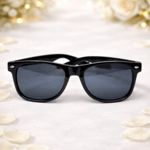 lunettes de soleil noir mariage