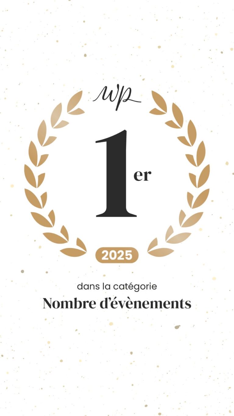 "Premier prix national en France – Esprit Fête et E.F Agency, référence du mariage et de l’événementiel"