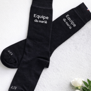 chaussettes personnalisées mariage