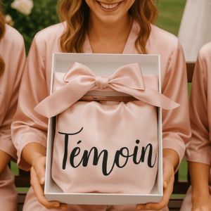 Coffret cadeau femme mariage témoin – Ambre