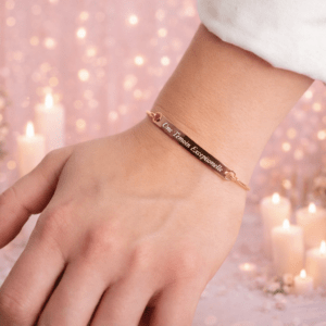 bracelet personnalisé "une témoin exceptionnelle"