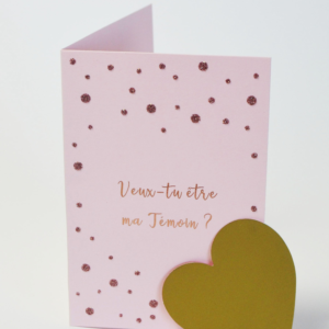 carte cadeau à offrir "veux tu être mon témoin ?"