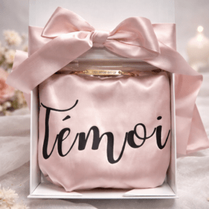 coffret cadeau femme mariage témoin – ambre