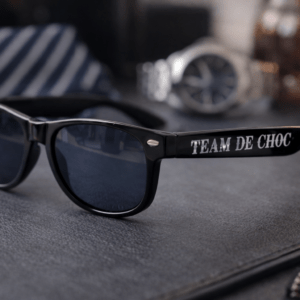 lunettes de soleil noir mariage