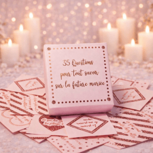 jeu 35 questions pour tout savoir sur la future mariée